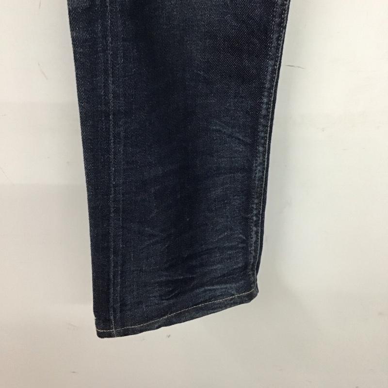 デンハム DENHAM パンツ デニム、ジーンズ デニムパンツ スリムパンツ カジュアルパンツ ストレッチパンツ 29インチ ダメージ加工 インディゴ / インディゴ /  メンズ USED 古着 中古 10139726