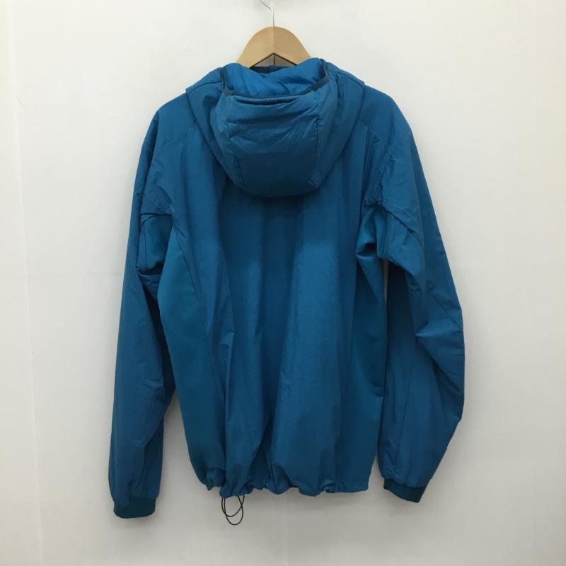 アークテリクス ARC TERYX ジャケット、上着 ジャンパー、ブルゾン 24108-129851 Atom LT Hoody M ロゴ、文字 X 刺繍 青 / ブルー /  メンズ USED 古着 中古 10139147