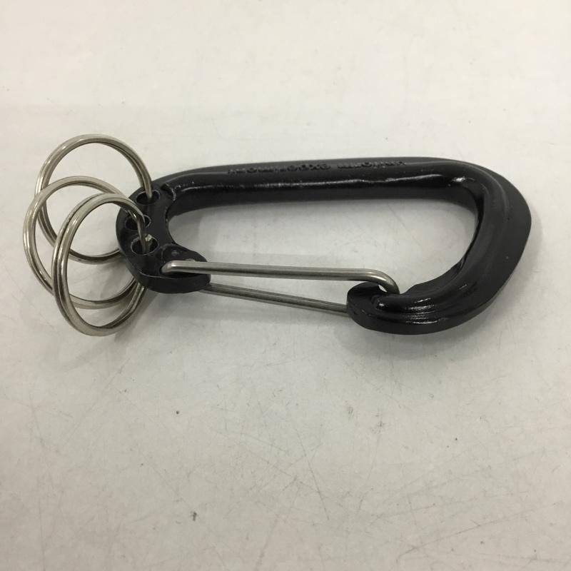 ユニフォームエクスペリメント uniform experiment ファッション小物 ファッション小物 カラビナ ロゴ、文字 黒 / ブラック /  メンズ USED 古着 中古 10145478
