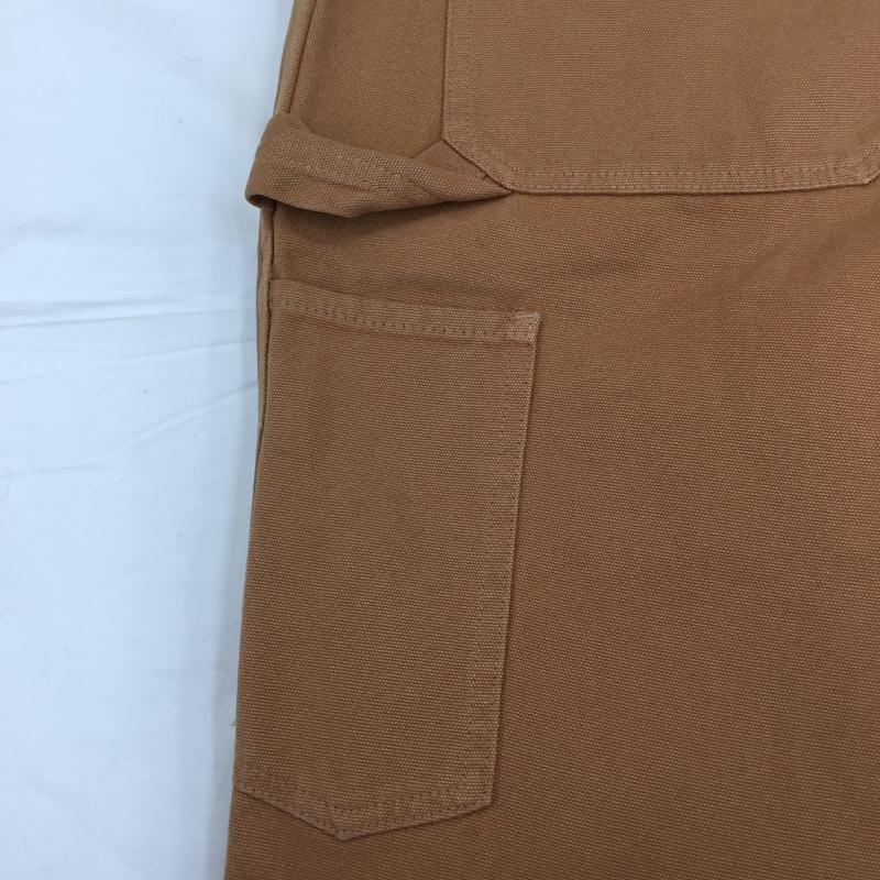 ブレインデット BRAIN DEAD パンツ ワークパンツ、ペインターパンツ XL ワンポイント X 無地 茶 / ブラウン /  メンズ USED 古着 中古 10119971