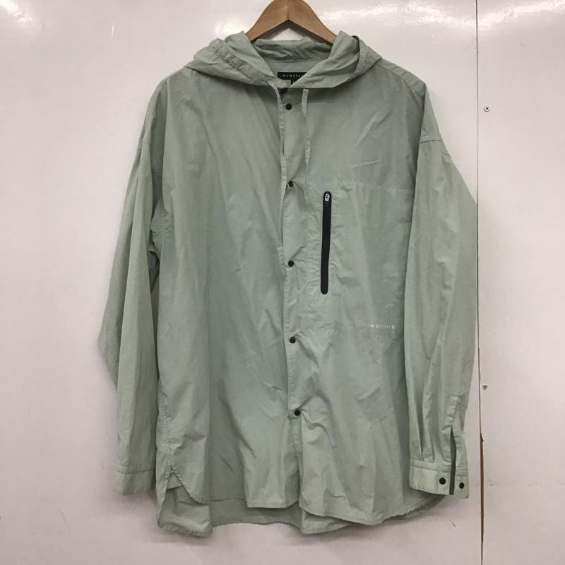 ヌメラルズ NUMERALS ジャケット、上着 ジャンパー、ブルゾン ナイロンジャケットパーカー フロントボタン カジュアルジャケット L ロゴ、文字 マルチカラー / マルチカラー /  メンズ USED 古着 中古 10148342