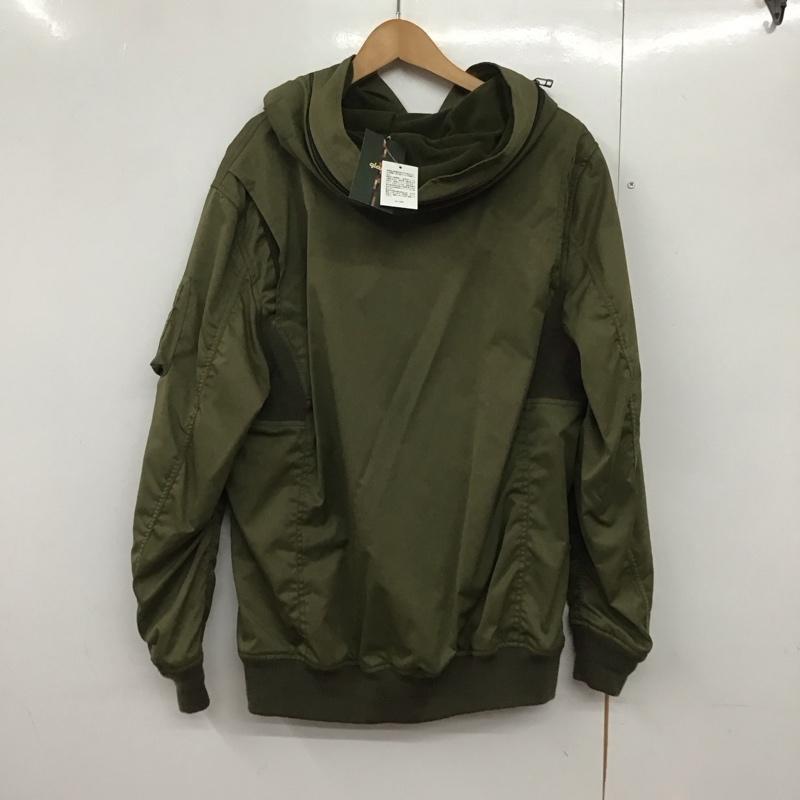 グラニフ graniph ジャケット、上着 ジャンパー、ブルゾン L 無地 カーキ / カーキ /  メンズ USED 古着 中古 10143353