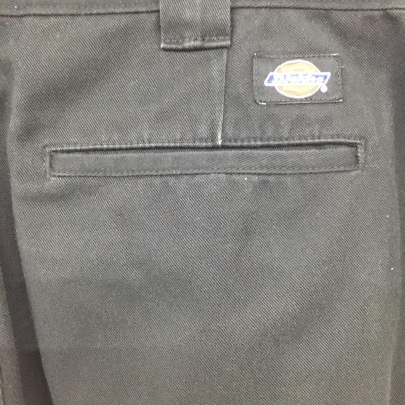 ディッキーズ Dickies パンツ ワークパンツ、ペインターパンツ ワークパンツ ワイドパンツ カジュアルパンツ 30インチ 無地 黒 / ブラック /  メンズ USED 古着 中古 10120095