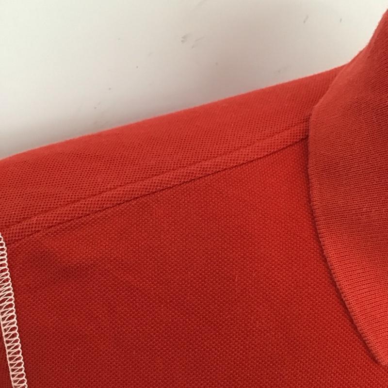 ラコステ LACOSTE ポロシャツ 半袖 JUNYA WATANABE 7 無地 赤 / レッド /  メンズ USED 古着 中古 10112009