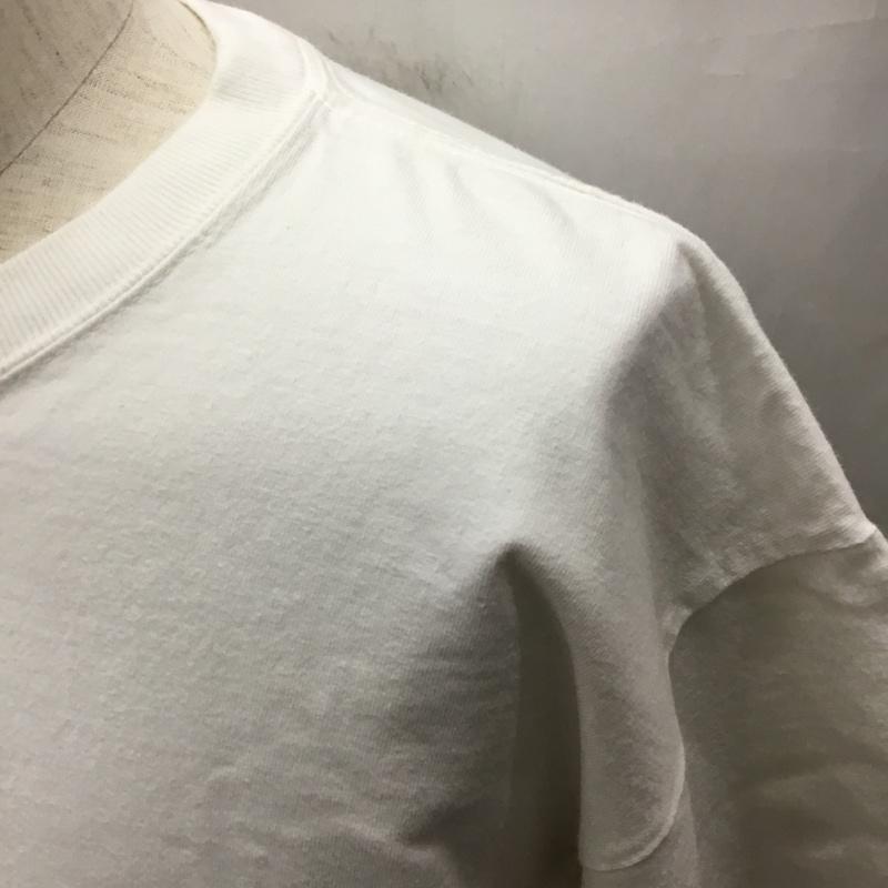 スタンダード カリフォルニア STANDARD CALIFORNIA Tシャツ 半袖 半袖カットソー プリントTシャツ クルーネックカットソー L ロゴ、文字 白 / ホワイト /  メンズ USED 古着 中古 10114124