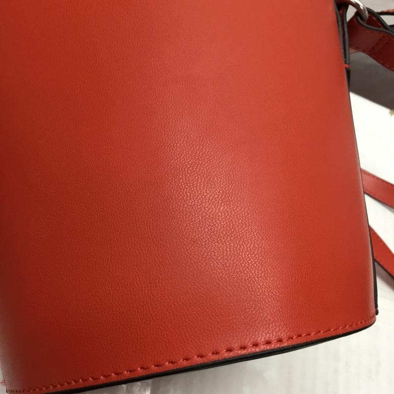 ザラ ZARA ショルダーバッグ ショルダーバッグ 4434 204 020 バケツ型 無地 赤 / レッド /  レディース USED 古着 中古 10122303