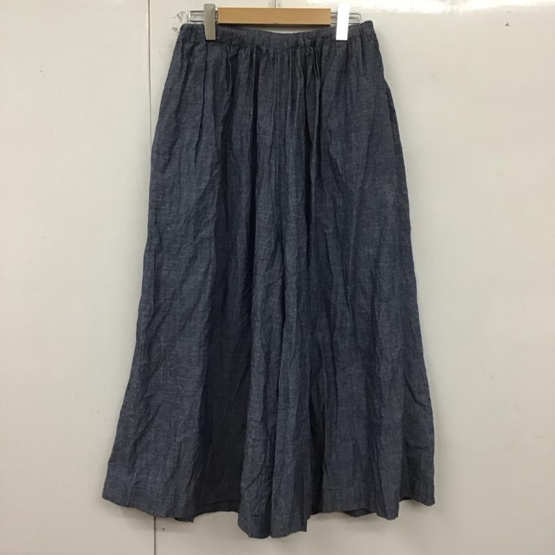 イチ ichi ボトムス ボトムス 無地 水色 / ライトブルー /  レディース USED 古着 中古 10129732