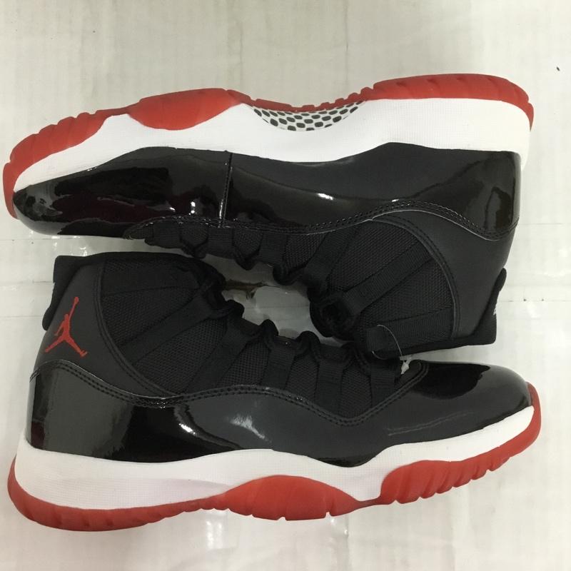 ナイキ NIKE スニーカー スニーカー 378037-061 AIR JORDAN 11 RETRO 26cm 箱有 26.0cm ワンポイント 黒 / ブラック / X 白 / ホワイト / X 赤 / レッド /  メンズ USED 古着 中古 10124203