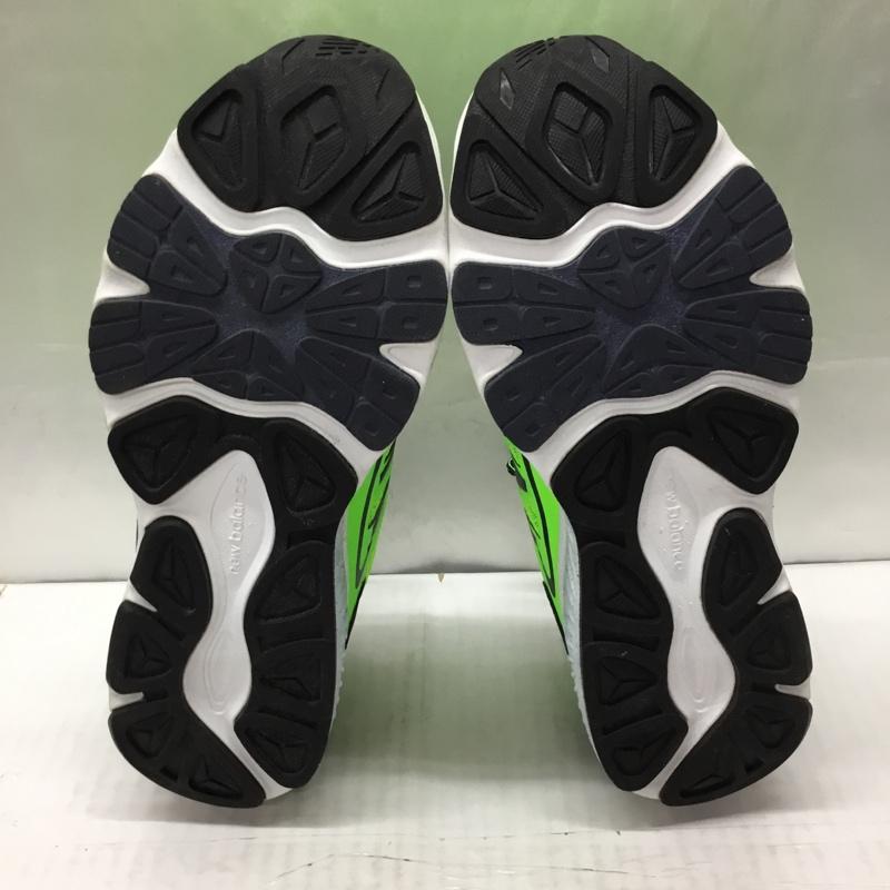 ニューバランス New Balance スニーカー スニーカー M670LB5 28cm ランニング 28.0cm ロゴ、文字 薄緑 / ライトグリーン / X 白 / ホワイト / X 紺 / ネイビー /  メンズ USED 古着 中古 10109203