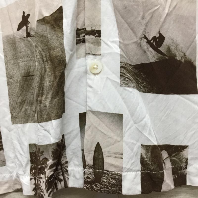 アズールバイマウジー AZUL BY MOUSSY シャツ、ブラウス 半袖 251eac30-062f SURFPHOTOSHIRT 半袖シャツ L プリント マルチカラー / マルチカラー /  メンズ USED 古着 中古 10115823