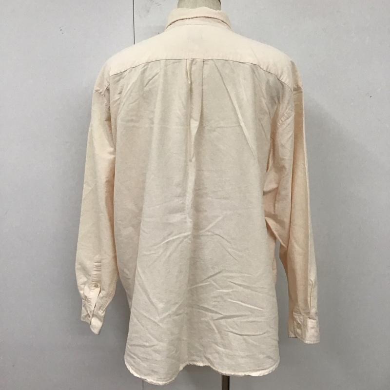 ギャップ GAP シャツ、ブラウス 長袖 長袖シャツ カラーシャツ ポケットシャツ ボタンダウンシャツ 90s oxford XL 無地 桃 / ピンク /  メンズ USED 古着 中古 10120022