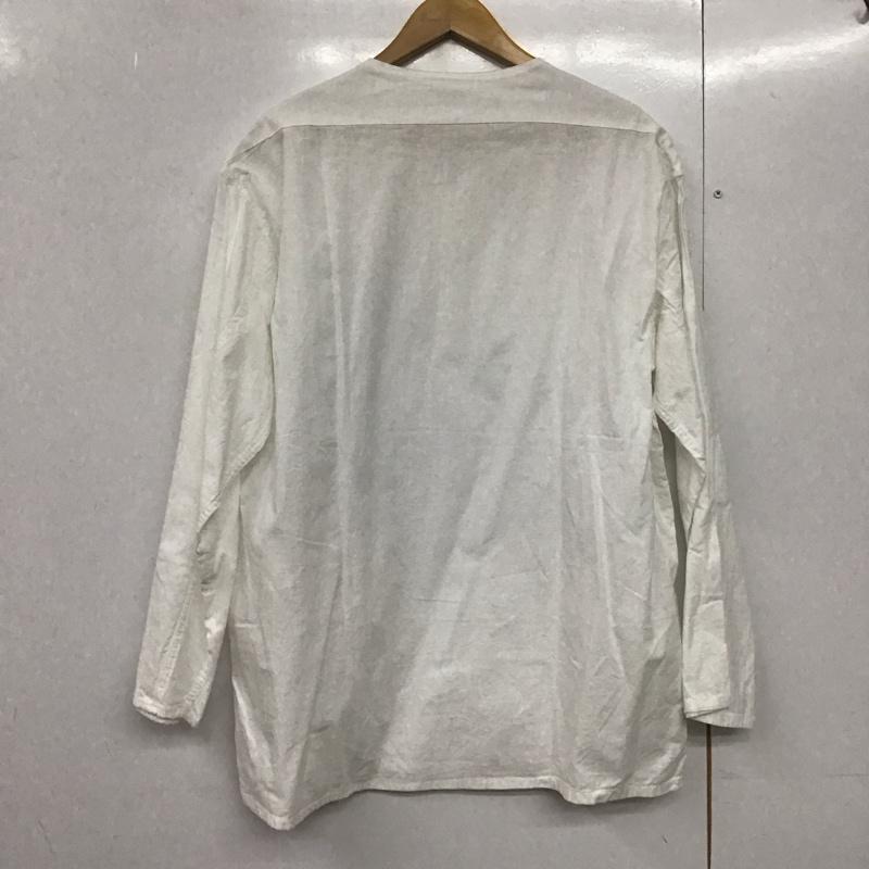 ミリタリー ミリタリー シャツ、ブラウス 長袖 ロシア軍 無地 白 / ホワイト /  メンズ USED 古着 中古 10142235
