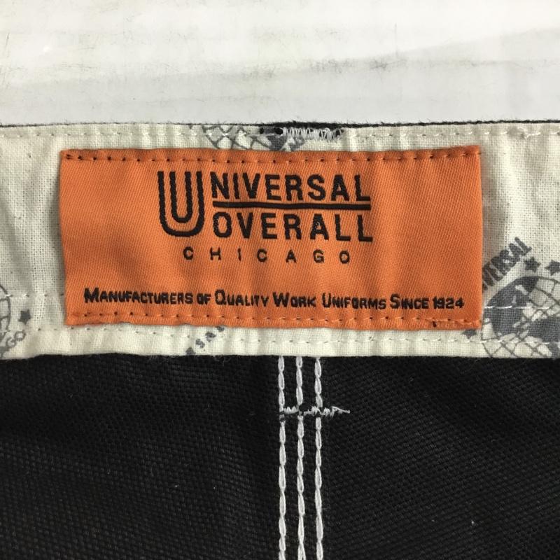 ユニバーサルオーバーオール UNIVERSAL OVERALL パンツ ワークパンツ、ペインターパンツ L 無地 黒 / ブラック /  メンズ USED 古着 中古 10109969