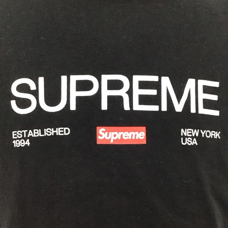 シュプリーム Supreme Tシャツ 半袖 21AW Tシャツ 半袖カットソー プリントTシャツ S ロゴ、文字 黒 / ブラック /  メンズ USED 古着 中古 10120034