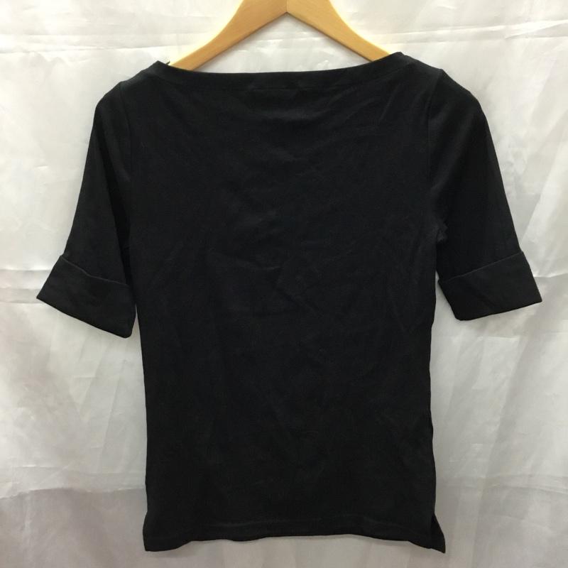 ラルフローレン RALPHLAUREN カットソー 半袖 S 無地 黒 / ブラック /  レディース USED 古着 中古 10110640