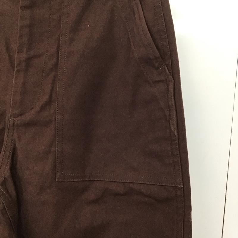 ザ シンゾーン THE SHINZONE パンツ スラックス 15AMSPA18 ベイカーパンツ 32 無地 茶 / ブラウン /  レディース USED 古着 中古 10143745