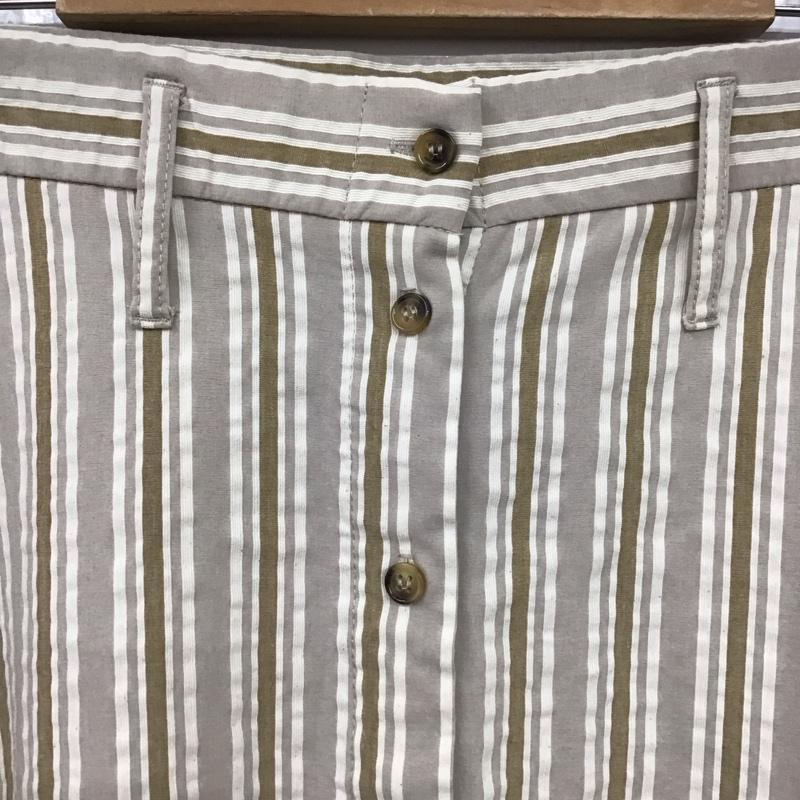 ザラ ZARA スカート ロングスカート フレアロングスカート ストライプスカート カジュアルスカート L ストライプ マルチカラー / マルチカラー /  レディース USED 古着 中古 10117676