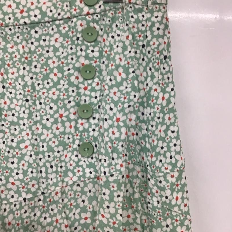 ザラ ZARA スカート ロングスカート S 総柄 X 花柄 マルチカラー / マルチカラー /  レディース USED 古着 中古 10129249