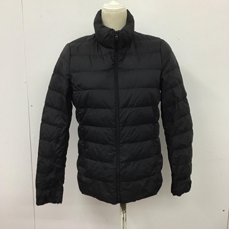 ユニクロ UNIQLO ジャケット、上着 ダウンジャケット 211-418085 ウルトラライトダウンジャケット M 無地 黒 / ブラック /  レディース USED 古着 中古 10126640