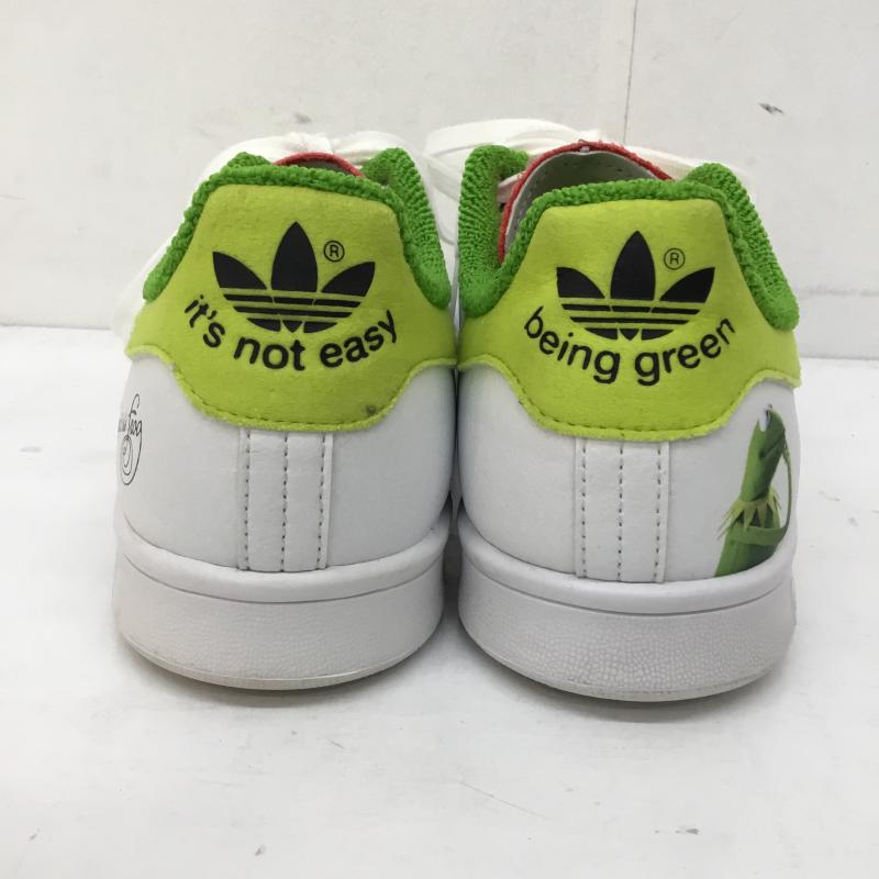 アディダス adidas スニーカー スニーカー GZ3098 STAN SMITH PRIMEGREEN KERMIT 27.0cm キャラクター 白 / ホワイト / X 緑 / グリーン /  メンズ USED 古着 中古 10141699