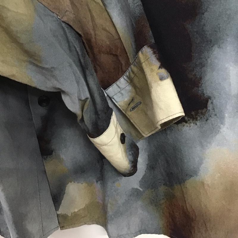 ザラ ZARA シャツ、ブラウス 長袖 長袖シャツ 総柄シャツ カラーシャツ XL プリント マルチカラー / マルチカラー /  メンズ USED 古着 中古 10140679