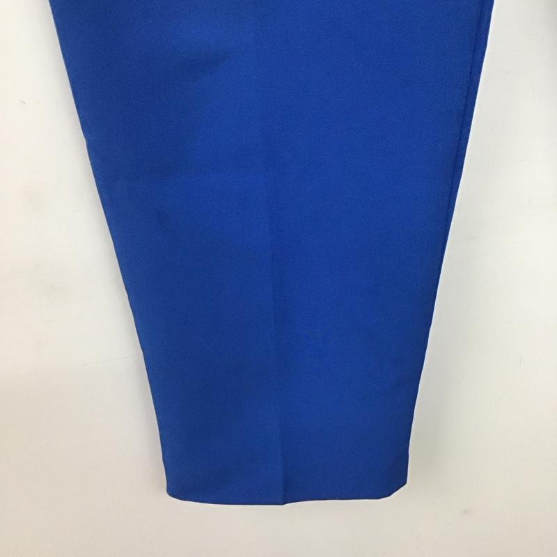 オペークドットクリップ OPAQUE.CLIP パンツ スラックス L 無地 青 / ブルー /  レディース USED 古着 中古 10141312