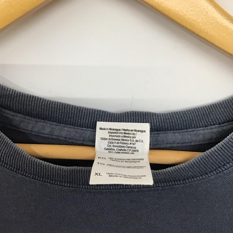 ギルダン GILDAN Tシャツ 半袖 XL ロゴ、文字 X プリント マルチカラー / マルチカラー /  メンズ USED 古着 中古 10137007