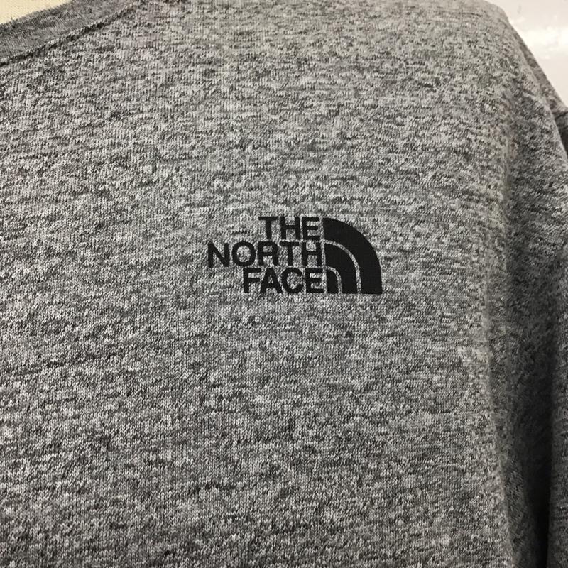 ザノースフェイス THE NORTH FACE Tシャツ 半袖 XL ロゴ、文字 灰 / グレー /  メンズ USED 古着 中古 10109772