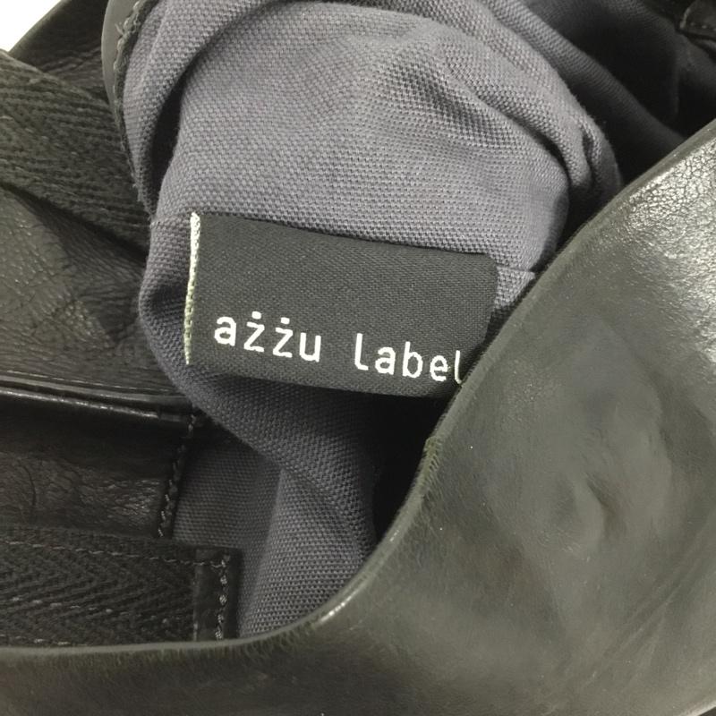 アズレーベル AZZULABEL トートバッグ トートバッグ レザー 無地 黒 / ブラック /  メンズ USED 古着 中古 10139109