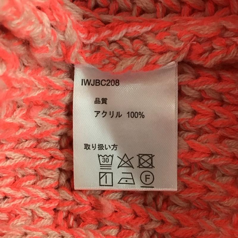 チチカカ TITICACA ニット、セーター 長袖 IWJBC208 ネオンカラー ケーブル編み FREE 無地 桃 / ピンク /  レディース USED 古着 中古 10122632