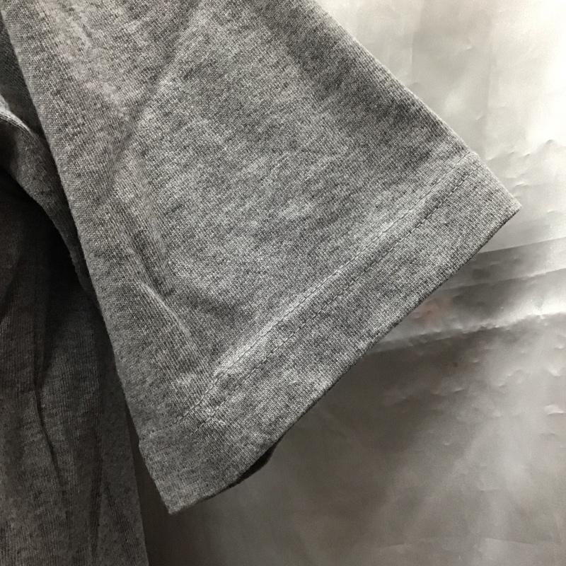 ボートメイクニュークローズ VOTE MAKE NEW CLOTHES Tシャツ 半袖 VT-0055RHC クルーネック L プリント 灰 / グレー /  メンズ USED 古着 中古 10122605