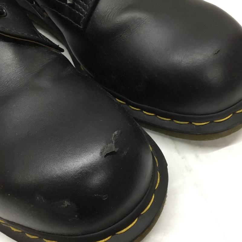 ドクターマーチン Dr.Martens 革靴 革靴 1925 5400 3ホール UK9 US：10 無地 黒 / ブラック /  メンズ USED 古着 中古 10108844