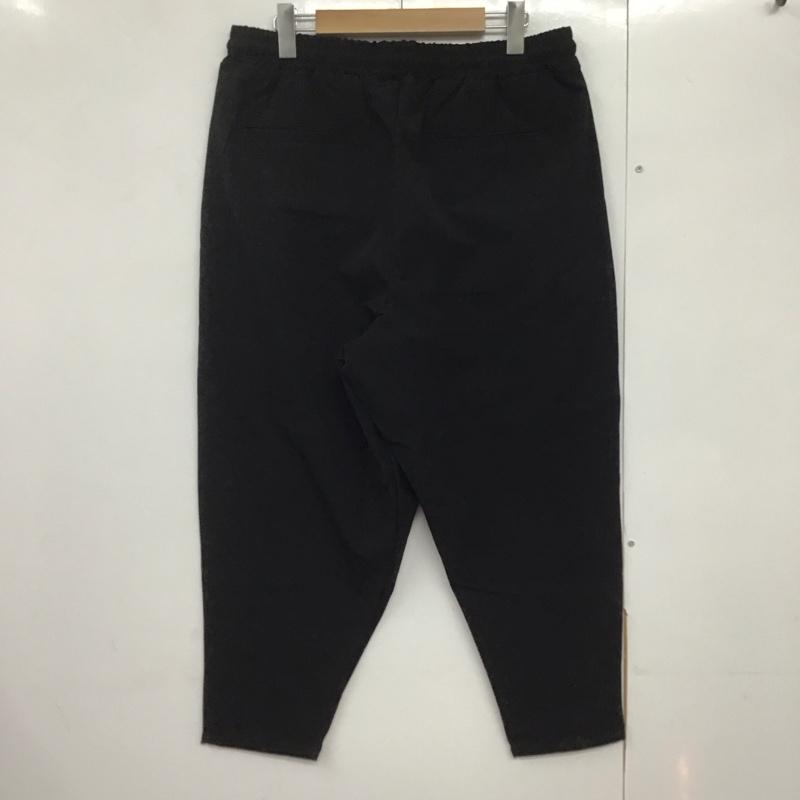 カンビオ CAMBIO パンツ スラックス L 無地 黒 / ブラック /  メンズ USED 古着 中古 10143352