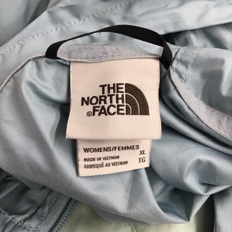 ザノースフェイス THE NORTH FACE ジャケット、上着 ジャンパー、ブルゾン NF0A55SU 茶タグ XL ロゴ、文字 水色 / ライトブルー / X 薄緑 / ライトグリーン /  レディース USED 古着 中古 10123196