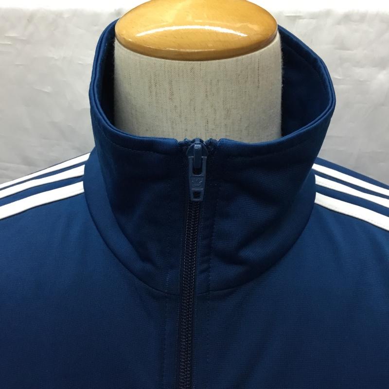 アディダス adidas ジャケット、上着 ジャンパー、ブルゾン dv1529 FIREBIRDTRACKTOP ジップアップジャケット ジャージ ロゴ、文字 青 / ブルー /  メンズ USED 古着 中古 10121979
