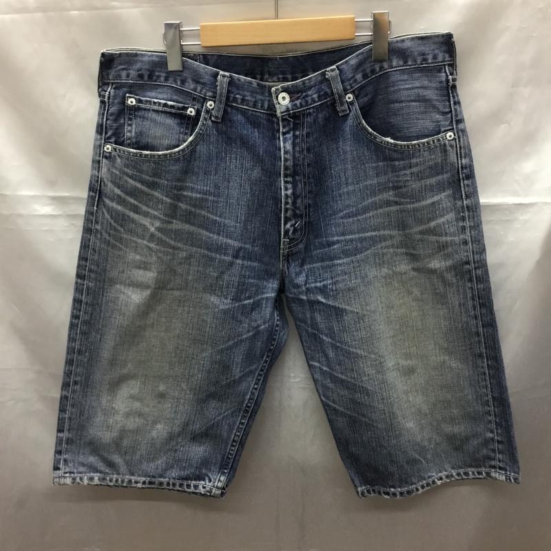 リーバイストラウスアンドコー Levi Strauss & co. パンツ ショートパンツ ショートパンツ ハーフパンツ カジュアルパンツ デニムショートパンツ 36 無地 インディゴ / インディゴ /  メンズ USED 古着 中古 10108743