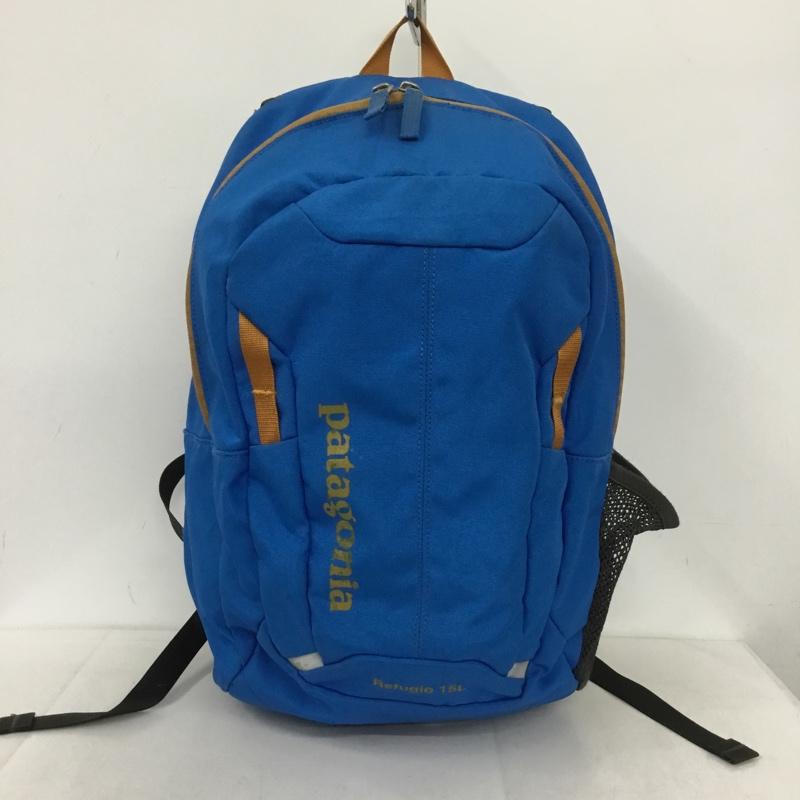 パタゴニア patagonia リュックサック、デイパック リュックサック、デイバッグ STY47945FA14 Refugio 15L ロゴ、文字 青 / ブルー /  レディース USED 古着 中古 10142094