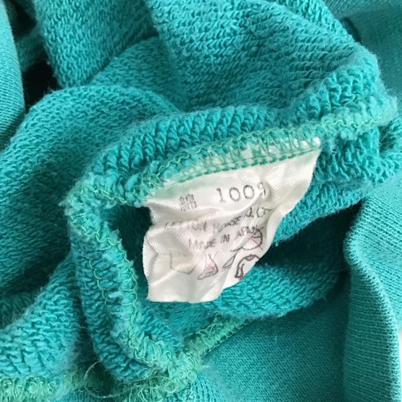古着 USED トレーナー 長袖 スウェット LEYTON HOUSE ロゴ、文字 薄緑 / ライトグリーン /  メンズ USED 古着 中古 10118102