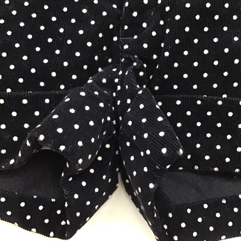 アベイシングエイプ A BATHING APE パンツ ショートパンツ コーデュロイ XS ドット 紺 / ネイビー /  レディース USED 古着 中古 10115098