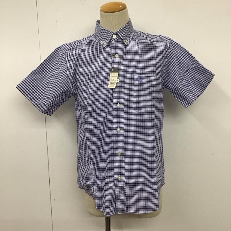 エディーバウアー Eddie Bauer シャツ、ブラウス 半袖 半袖シャツ チェックシャツ ボタンダウンシャツ S チェック マルチカラー / マルチカラー /  メンズ USED 古着 中古 10111128