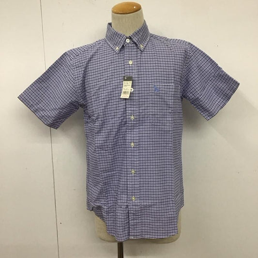 エディーバウアー Eddie Bauer シャツ、ブラウス 半袖 半袖シャツ チェックシャツ ボタンダウンシャツ S チェック マルチカラー / マルチカラー /  メンズ USED 古着 中古 10111128