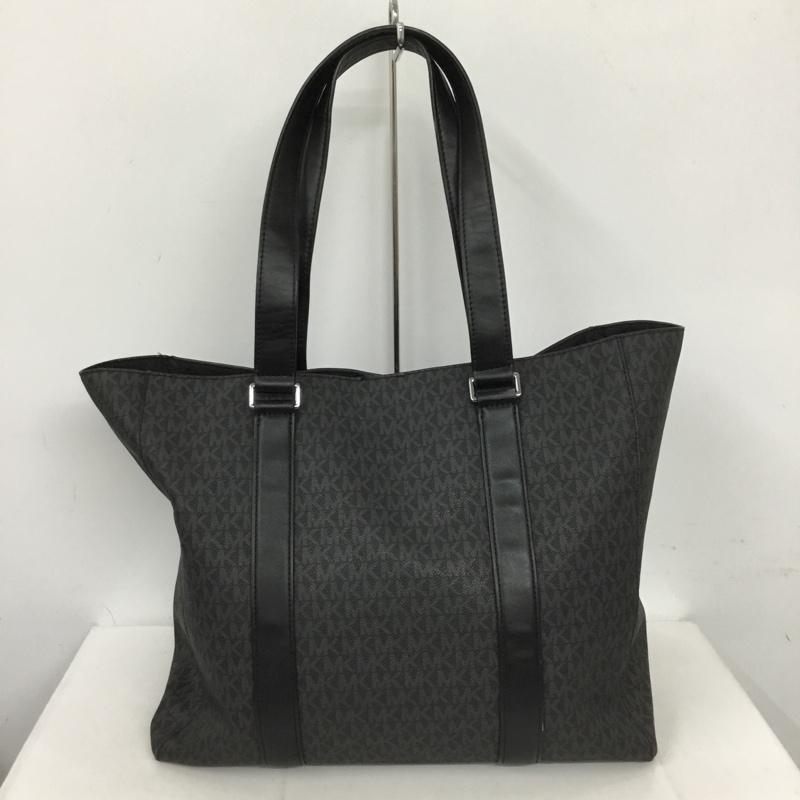 マイケルコース MICHAEL KORS トートバッグ トートバッグ 37F1LCOT3B クーパー ショッパー トート ロゴ、文字 黒 / ブラック /  メンズ USED 古着 中古 10128995