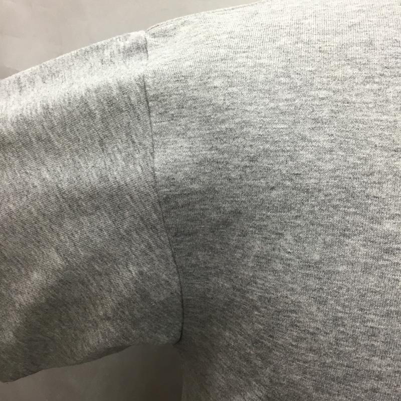 ザノースフェイス THE NORTH FACE Tシャツ 半袖 nt32144 ショートスリーブバックスクエアーロゴティー 半袖カットソー プリントTシャツ M ロゴ、文字 灰 / グレー /  メンズ USED 古着 中古 10122928