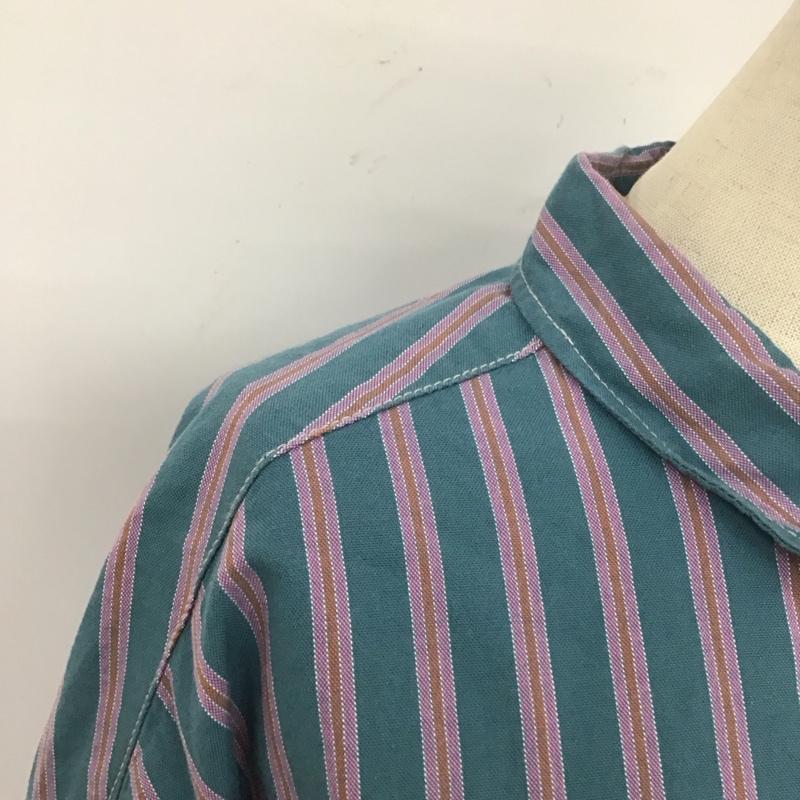 ニコアンド niko and... ワンピース ロングスカート ST81RH10AD オックスフォードシャツワンピース M ストライプ マルチカラー / マルチカラー /  レディース USED 古着 中古 10112254