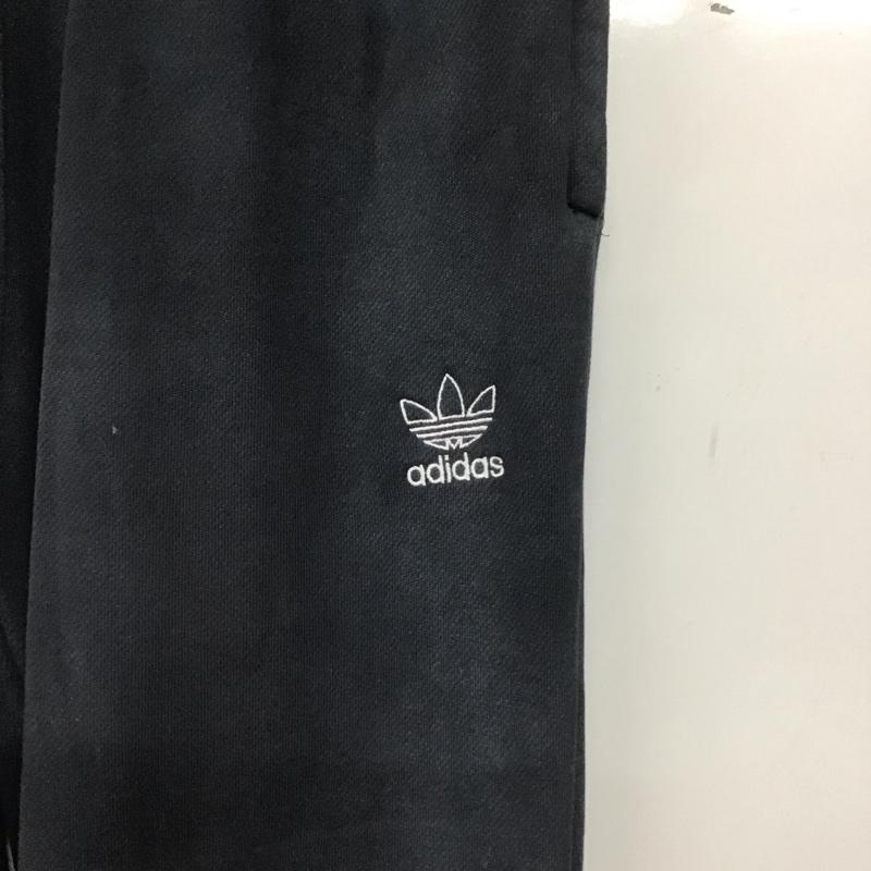 アディダス adidas パンツ ワークパンツ、ペインターパンツ ワイドパンツ スウェットパンツ スポーツウェア M 無地 黒 / ブラック /  メンズ USED 古着 中古 10139284