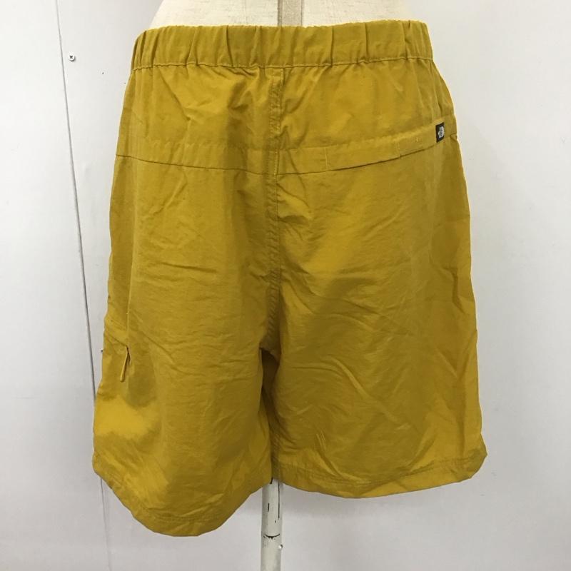 ザノースフェイス THE NORTH FACE パンツ ショートパンツ nbw41741 カーゴショートパンツ クラスファイブカーゴショーツ ハーフパンツ L ロゴ、文字 黄 / イエロー /  レディース USED 古着 中古 10112186