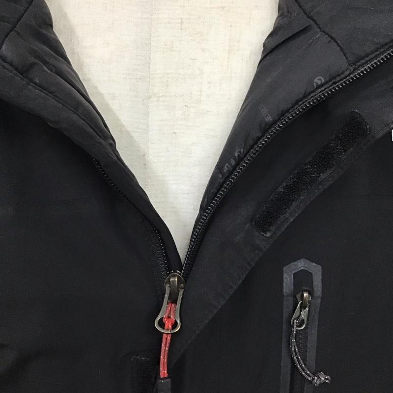 ザノースフェイス THE NORTH FACE ジャケット、上着 ジャケット、ブレザー ジップアップジャケット ジャンパー ジャケット カジュアルジャケット アウター ロゴ、文字 黒 / ブラック /  メンズ USED 古着 中古 10123891