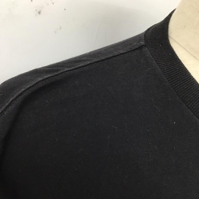 カーハート Carhartt Tシャツ 半袖 半袖カットソー プリントTシャツ クルーネックカットソー L プリント 黒 / ブラック /  メンズ USED 古着 中古 10112752