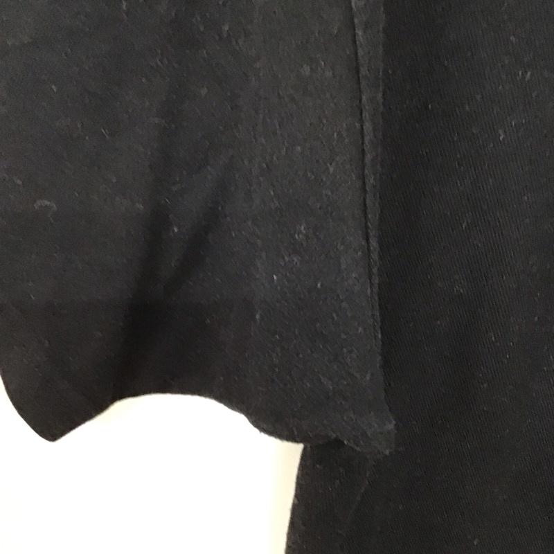 ステューシー STUSSY Tシャツ 半袖 半袖カットソー プリントTシャツ クルーネックカットソー L ロゴ、文字 黒 / ブラック /  メンズ USED 古着 中古 10132553