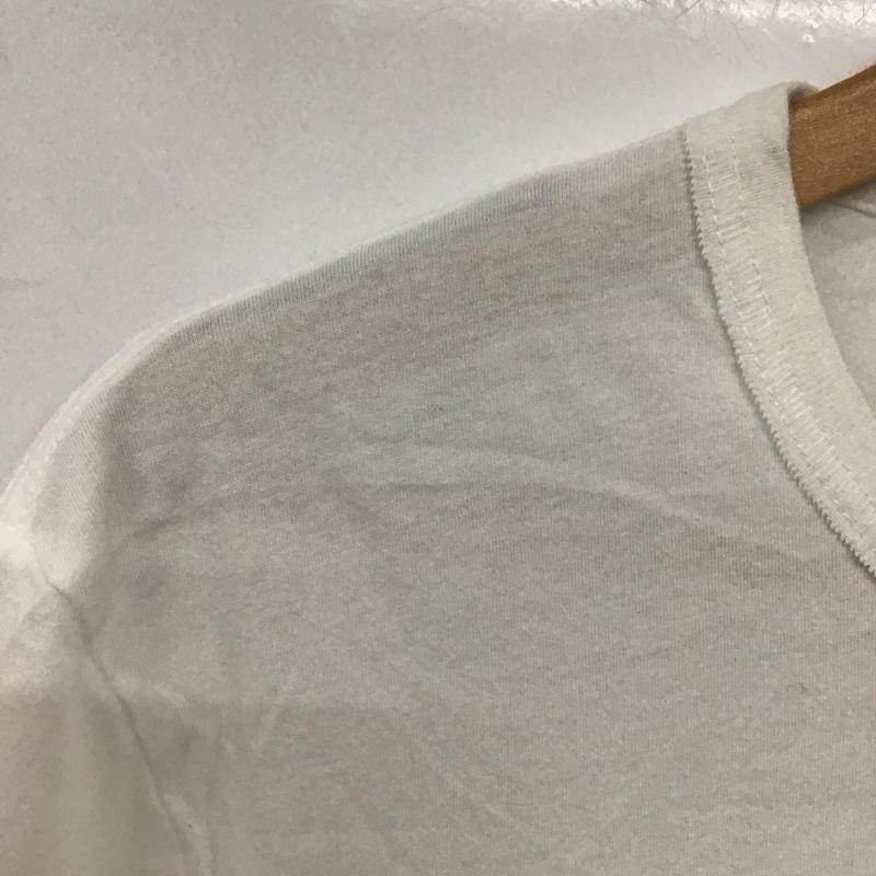 トゥルーレリジョン TRUE RELIGION Tシャツ 半袖 半袖カットソー プリントTシャツ クルーネックカットソー M プリント 白 / ホワイト /  メンズ USED 古着 中古 10142406